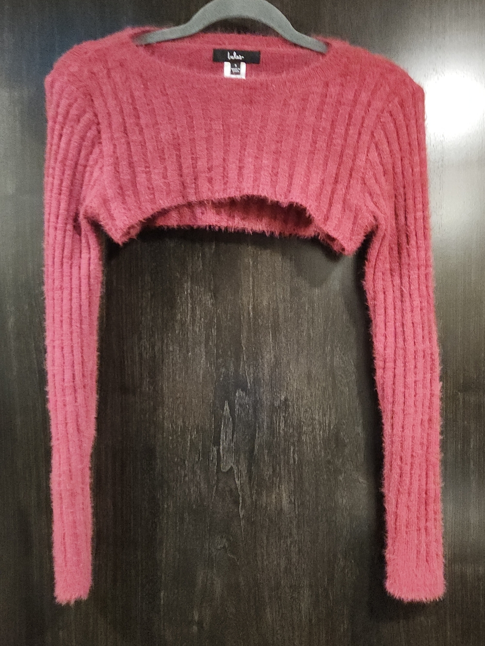 Lulu's Dusty Raspberry Ribbed 2 Piece Sweater - Picture 4 of 5